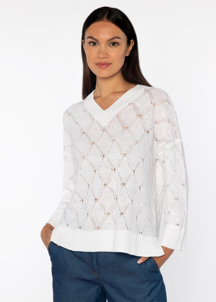 Kinross | Openwork Easy Vee