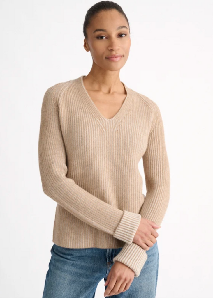 Kinross | Plaited Rib Vee