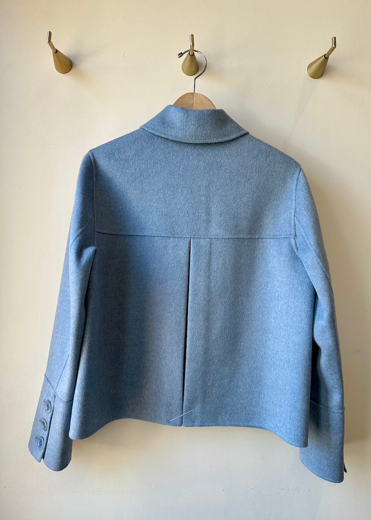 Kinross | Pleat Back Short Coat