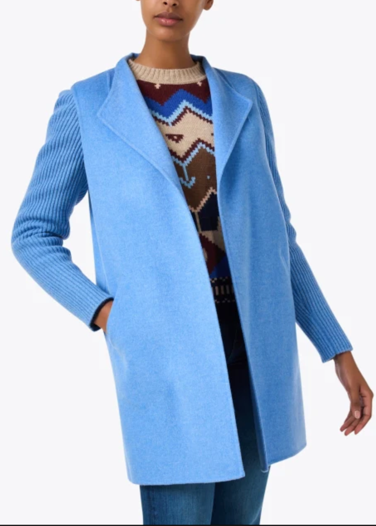 Kinross Rib Sleeve Coat