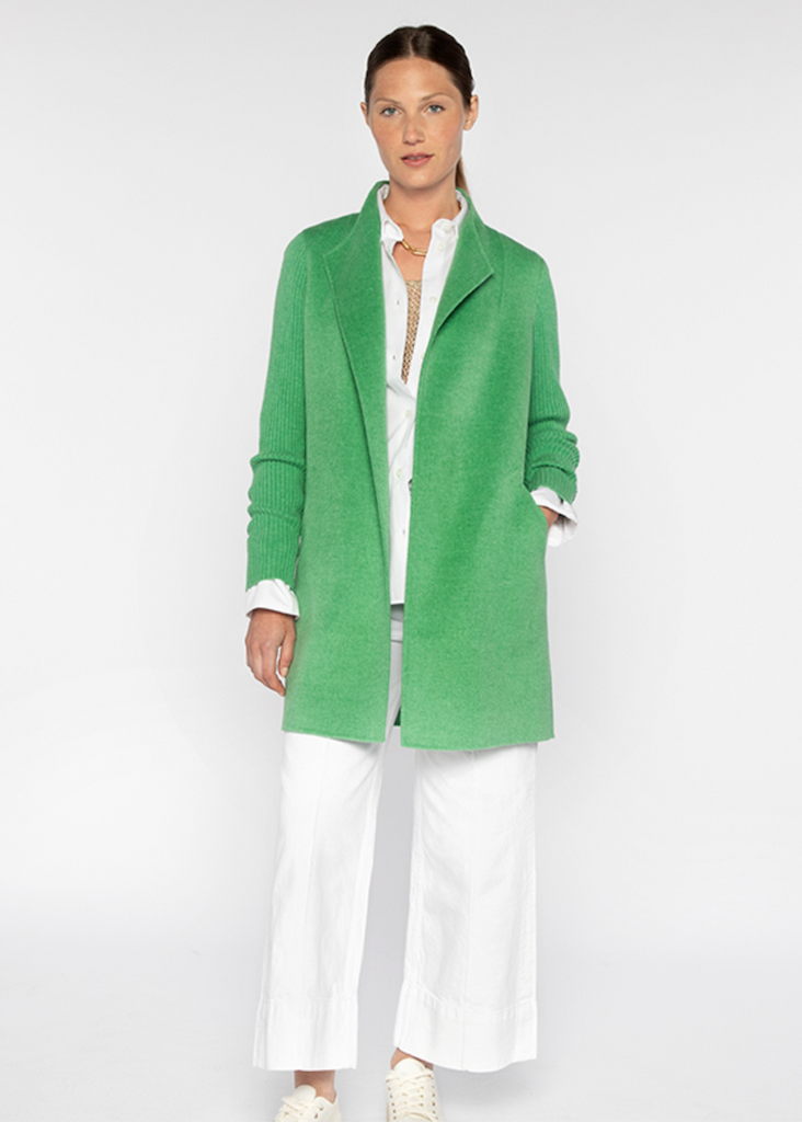 Kinross | Rib Sleeve Coat