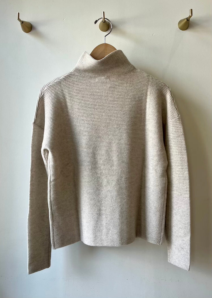 Kinross | Textured Slouchy Funnel | Agate