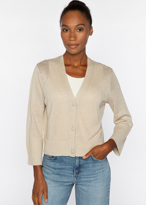Kinross | Vee Button Cardigan