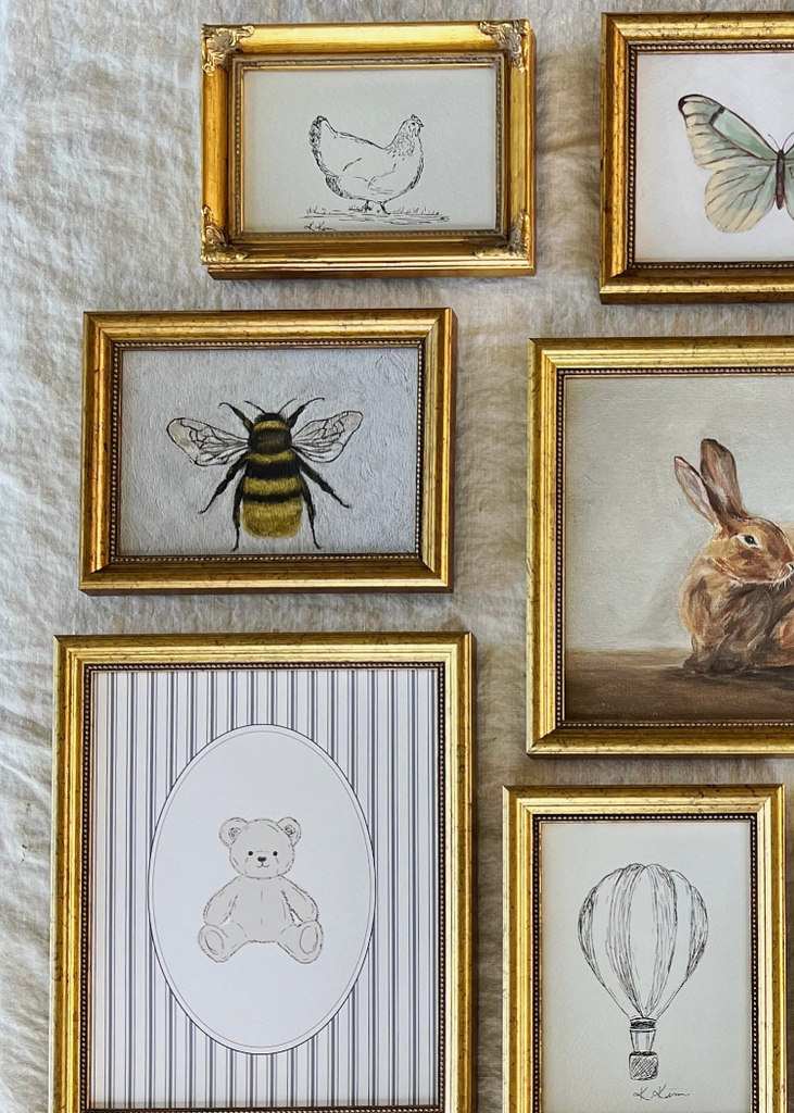 Krista Kim Studio | Bee Well | Framed