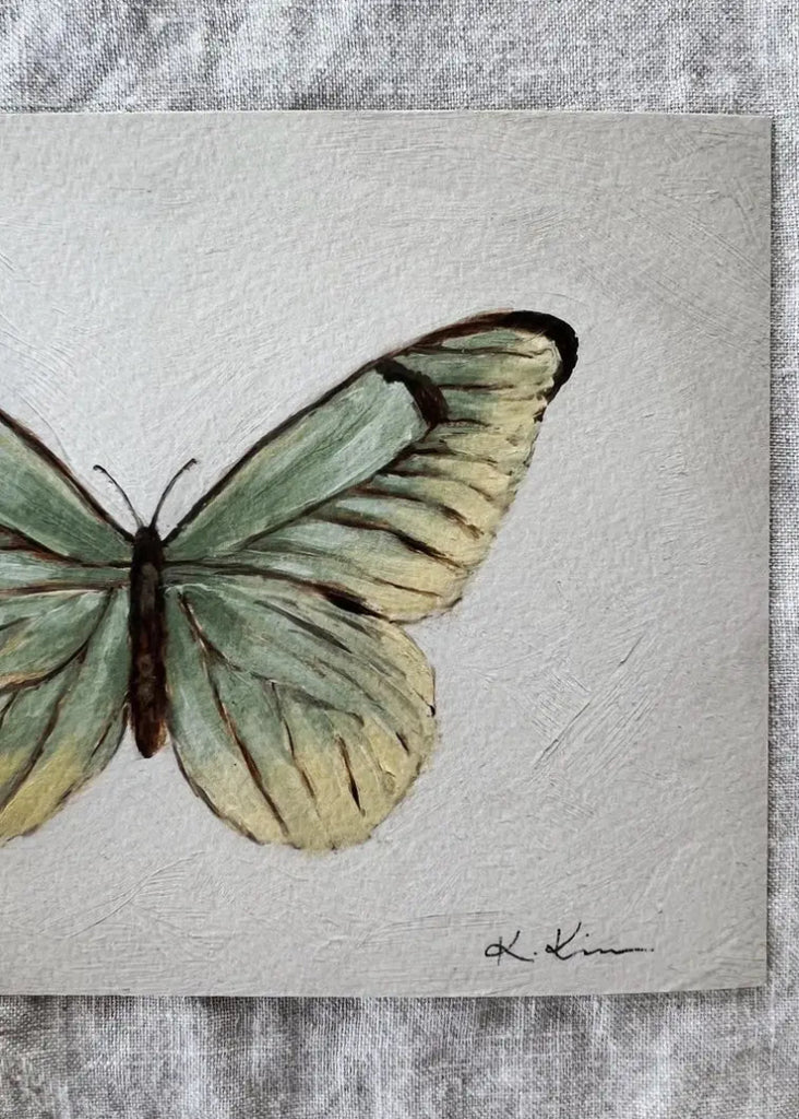 Krista Kim Studio | Butterfly | Framed