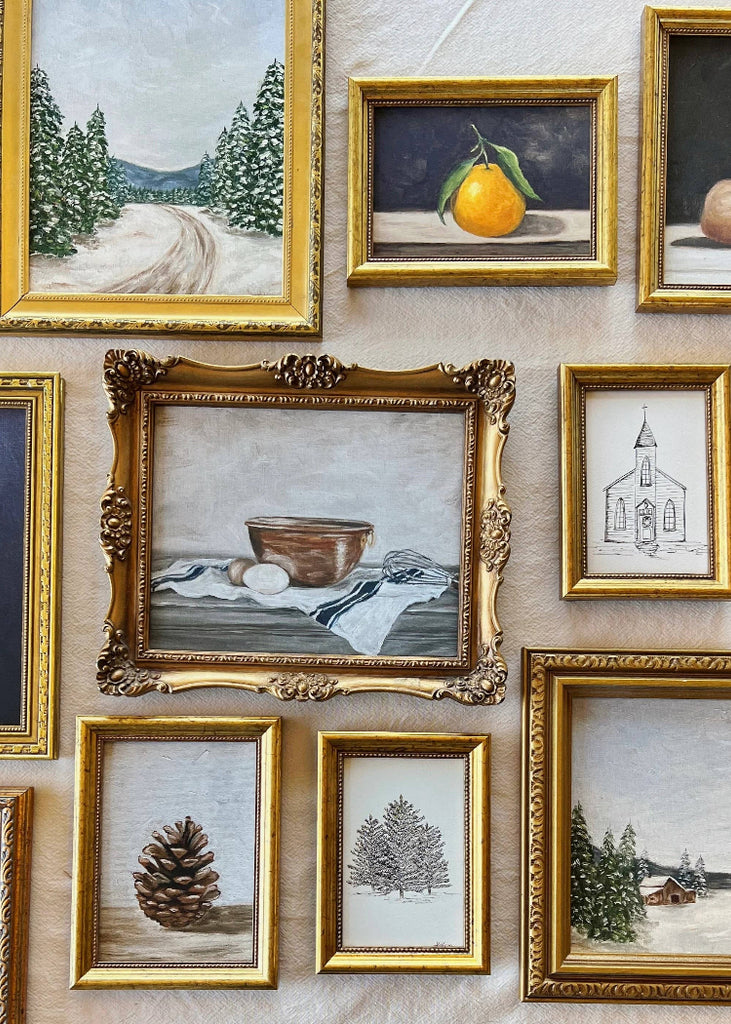 Krista Kim Studio | Clementine #3 | Framed