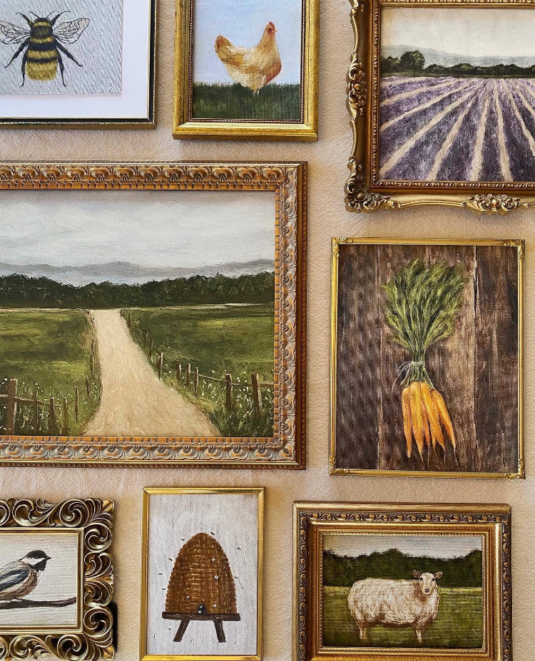 Krista Kim Studio | Henrietta | Framed