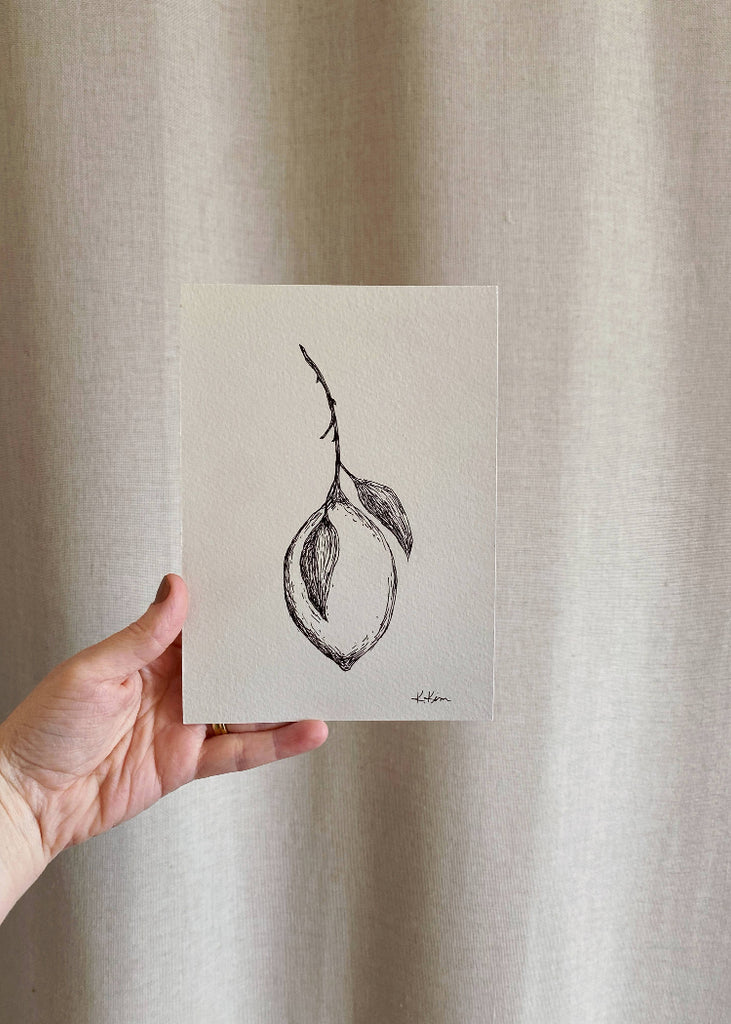 Krista Kim Studio | Lemon Drop | Framed