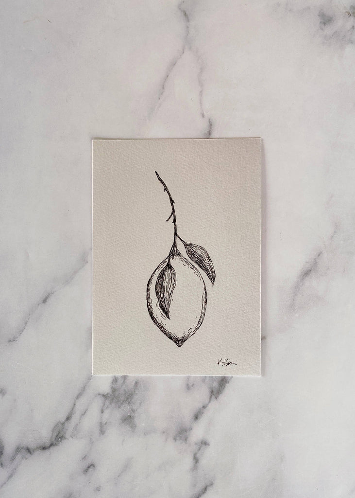 Krista Kim Studio | Lemon Drop | Framed