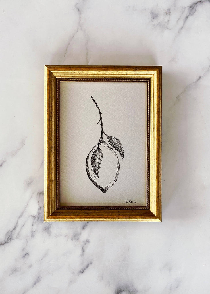 Krista Kim Studio | Lemon Drop | Framed