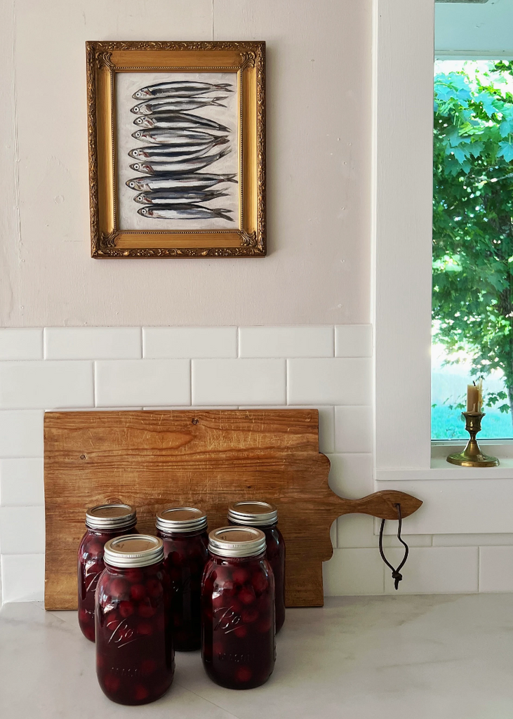 Krista Kim Studio | Sardines | Framed