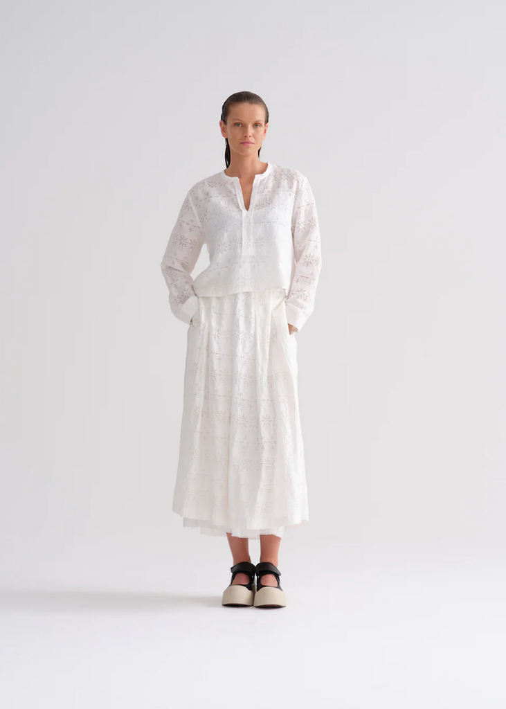 Kristensen du Nord | Blouse | Natural