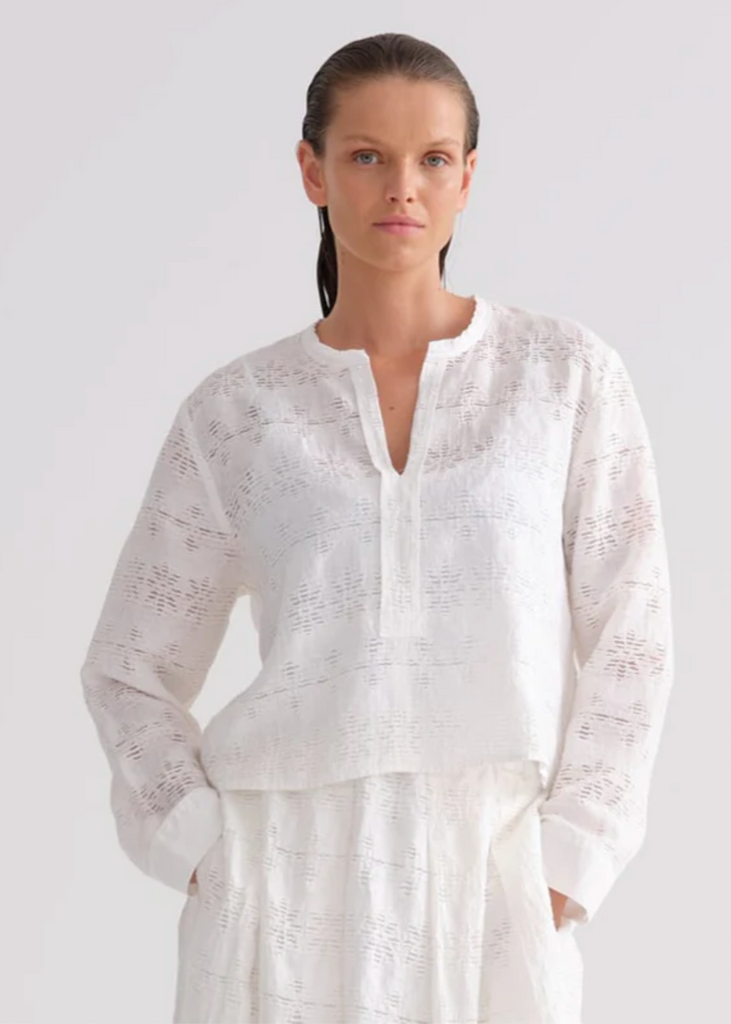 Kristensen du Nord | Blouse | Natural