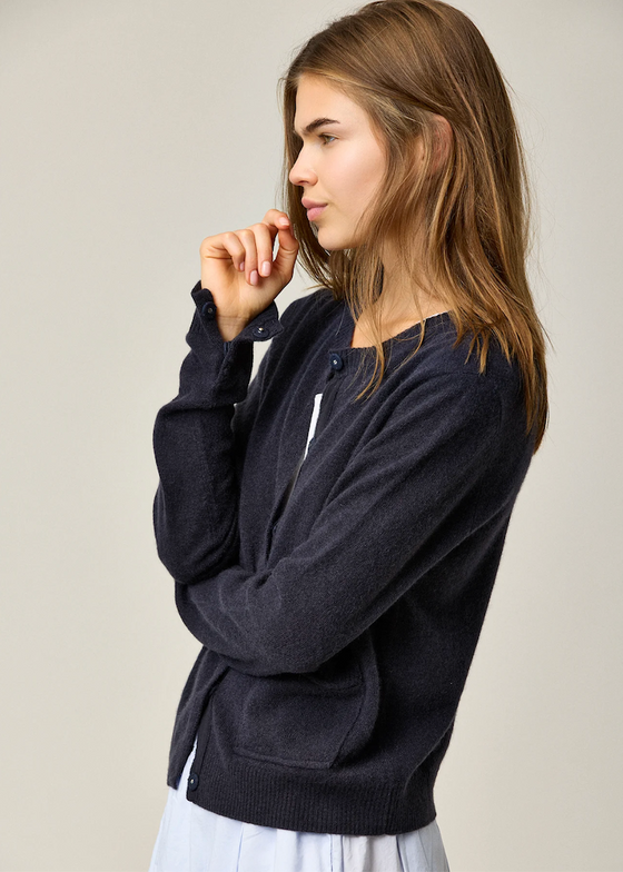 Kristensen du Nord | Cashmere Cardigan | Blue Notte