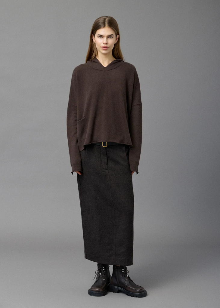 Kristensen du Nord | Check Wool Skirt