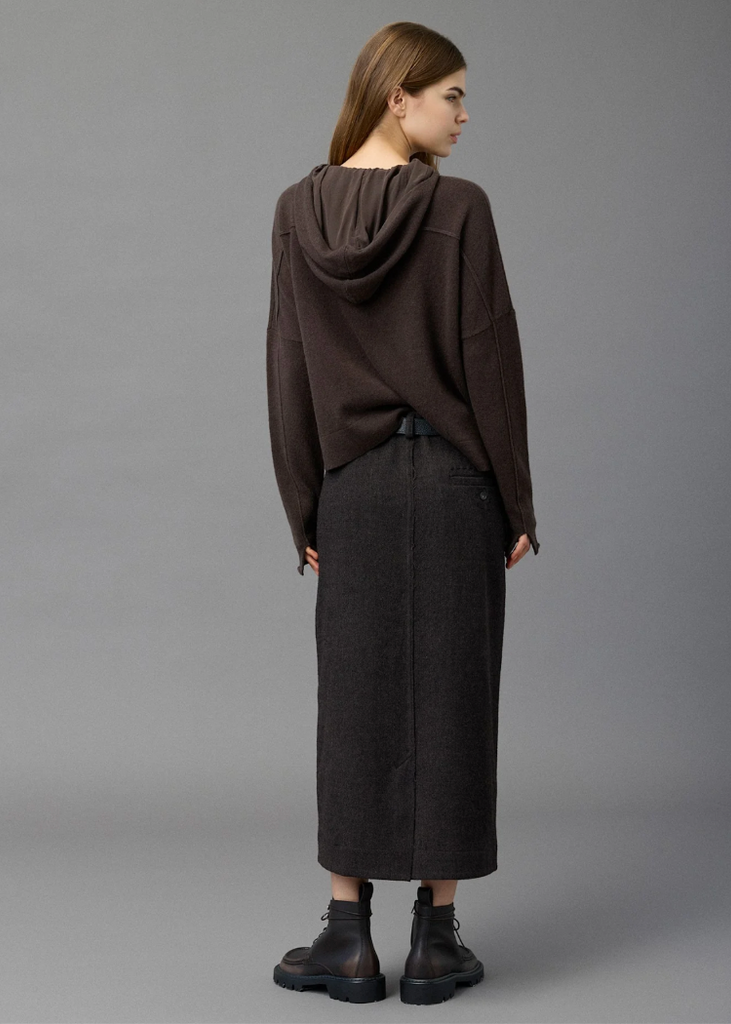 Kristensen du Nord | Check Wool Skirt