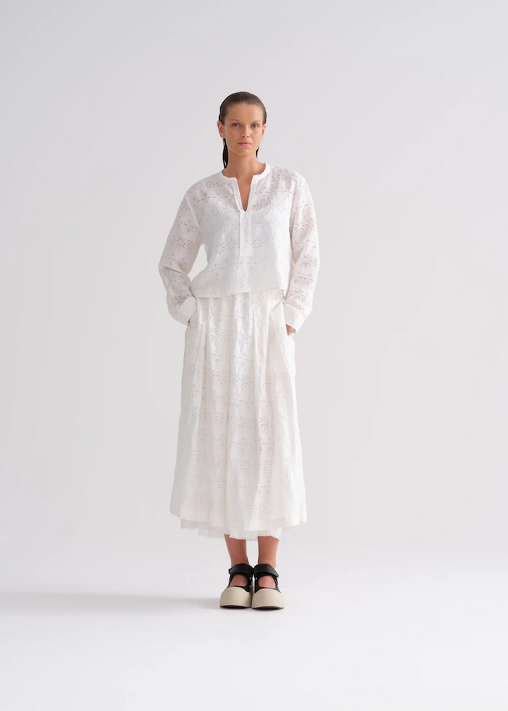 Kristensen du Nord | Skirt | White