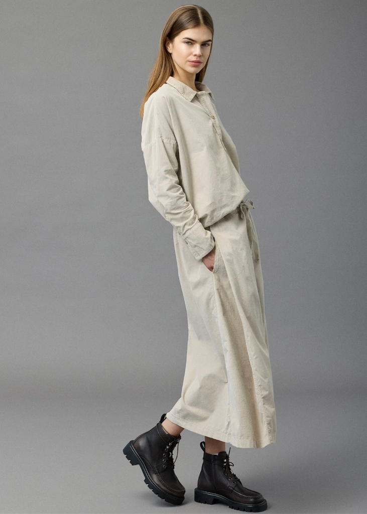 Kristensen du Nord | Soft Corduroy Placket Shirt