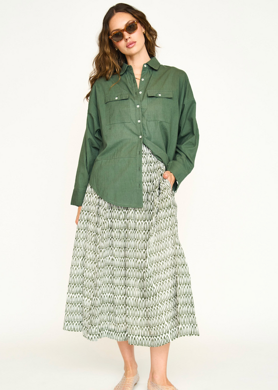 Mirth | Kyoto Blouse | Kelp