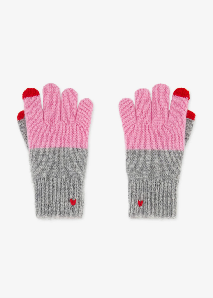 Lao Lao Studios | Kids Glove in Cashmere/Wool | Pink