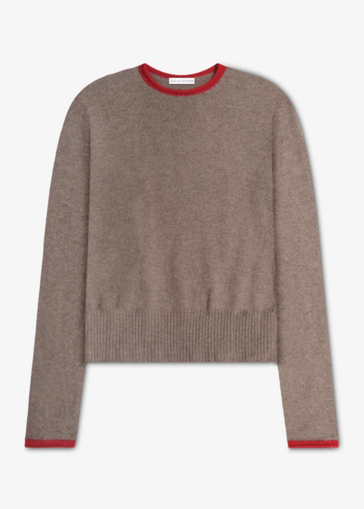Lao Lao Studios | Trish Roll-Edge in Cashmere | Umber