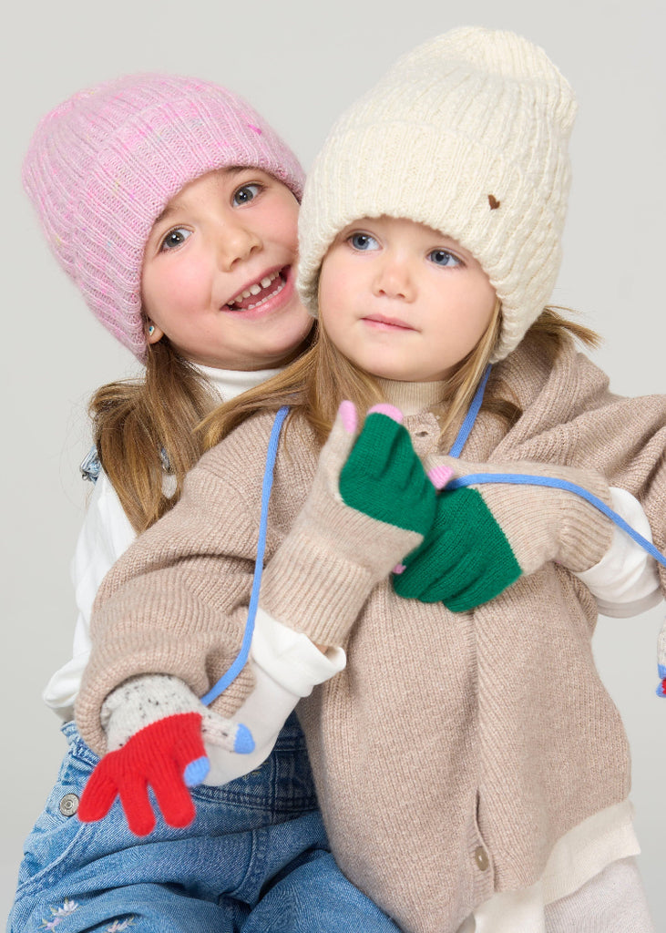 Lao Lao Studios | Kids Glove in Cashmere/Wool | Green