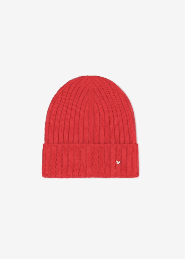 Lao Lao Studios | The Kids Rib Beanie | Scarlet