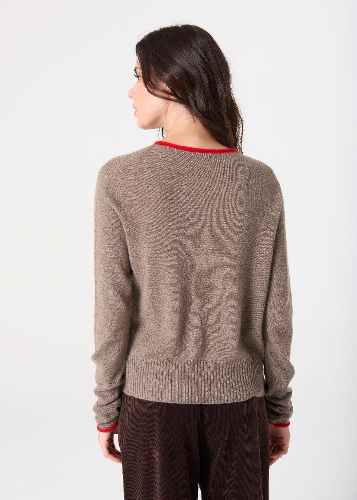 Lao Lao Studios | Trish Roll-Edge in Cashmere | Umber