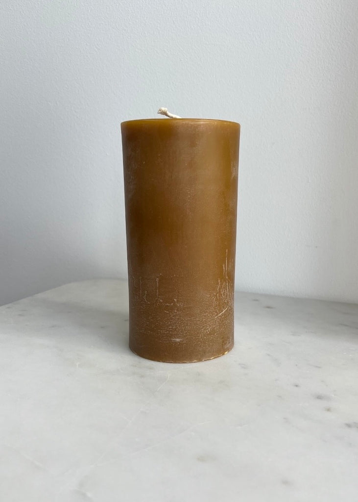 Greentree Home | Large Standard Pillar | Burnt Amber