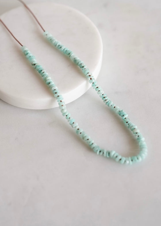 Lena Skadegard | Knotted Amazonite Adjustable Necklace