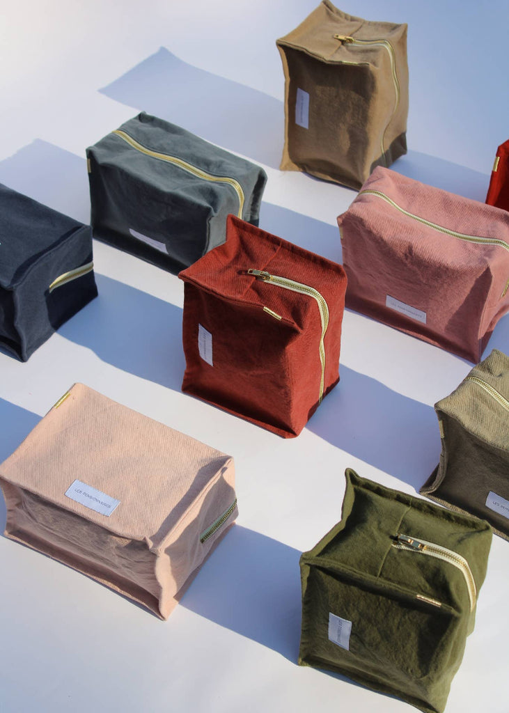 Les Pensionnaires | Cube Toiletry Bag | Delicate Pink
