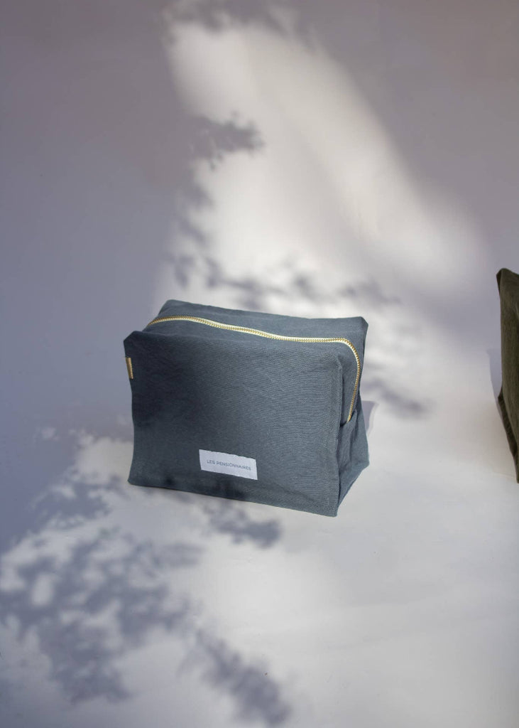 Les Pensionnaires | Cube Toiletry Bag | Horizon Blue