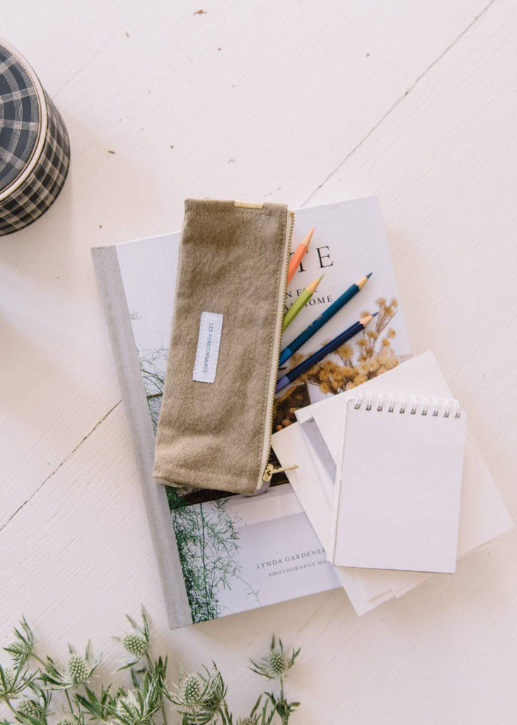 Les Pensionnaires | Pencil Case | Lime Green
