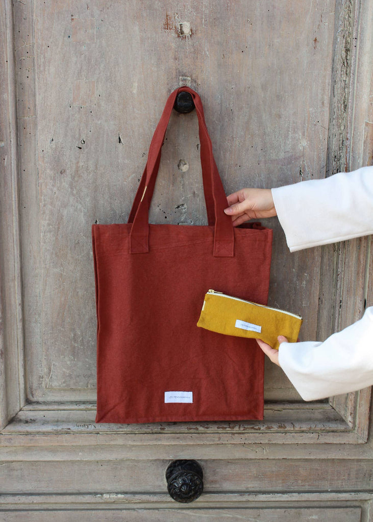 Les Pensionnaires | Pencil Case | Saffron Yellow