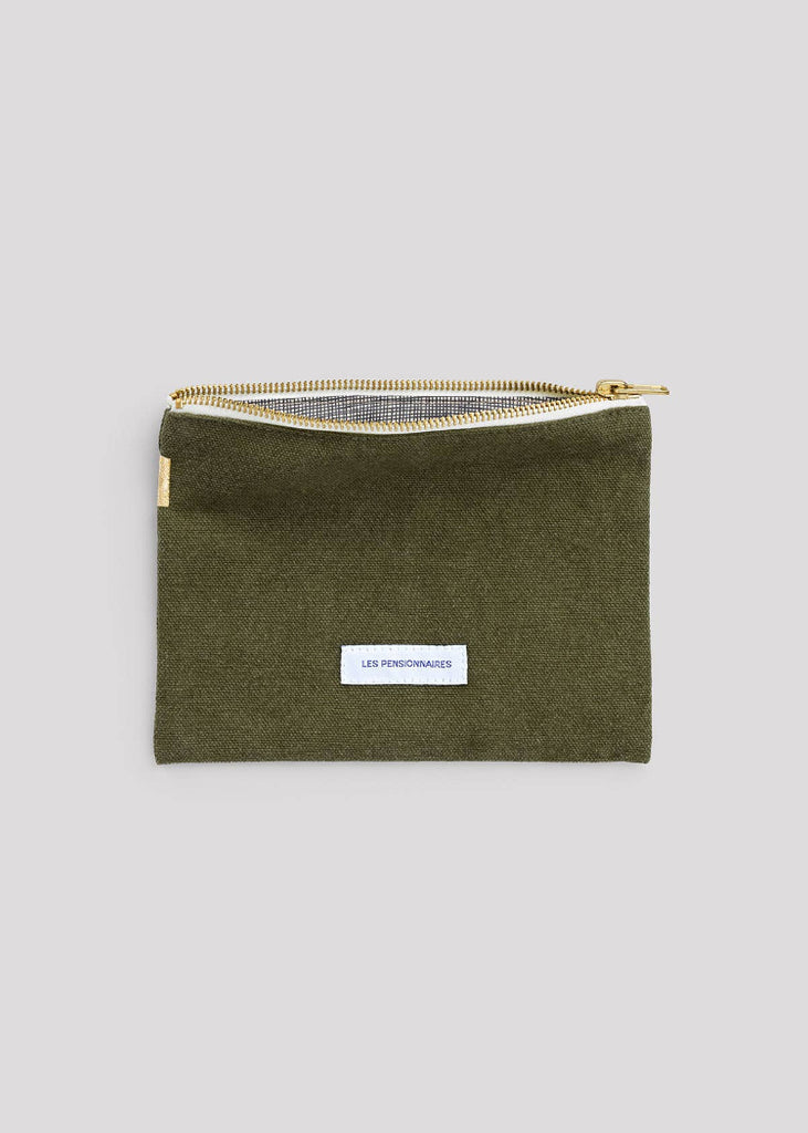 Les Pensionnaires | Small Pouch | Caper Green