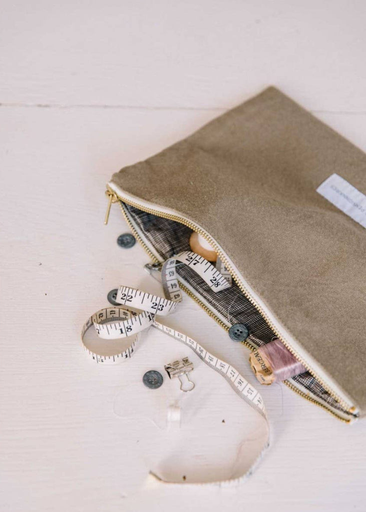 Les Pensionnaires | Small Pouch | Lime Green