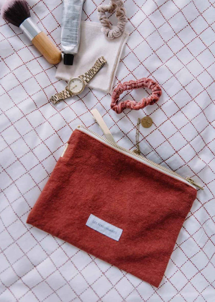 Les Pensionnaires | Small Pouch | Rust