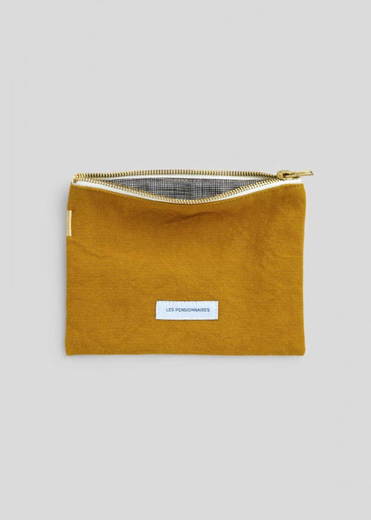 Les Pensionnaires | Small Pouch | Saffron Yellow