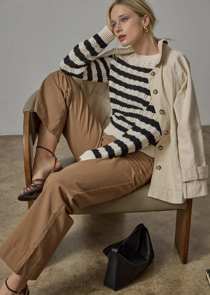 Lilla P | Collared Twill Jacket