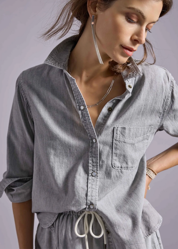 Lilla P | Denim Button Down
