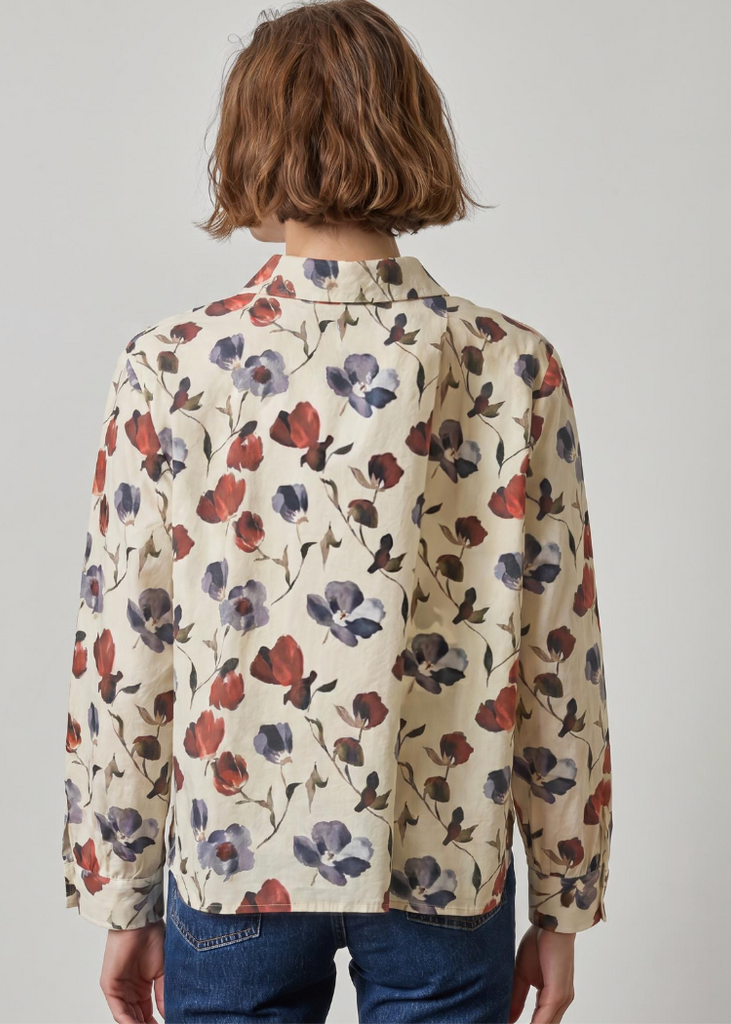 Lilla P | Dolman Sleeve Button Down Shirt