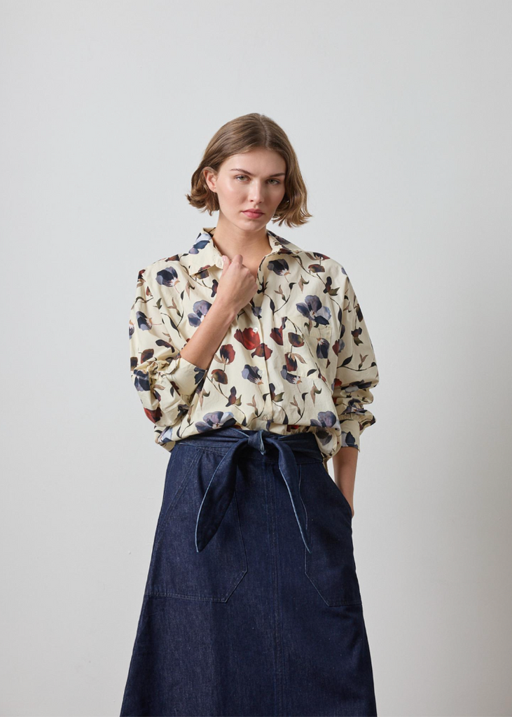 Lilla P | Dolman Sleeve Button Down Shirt