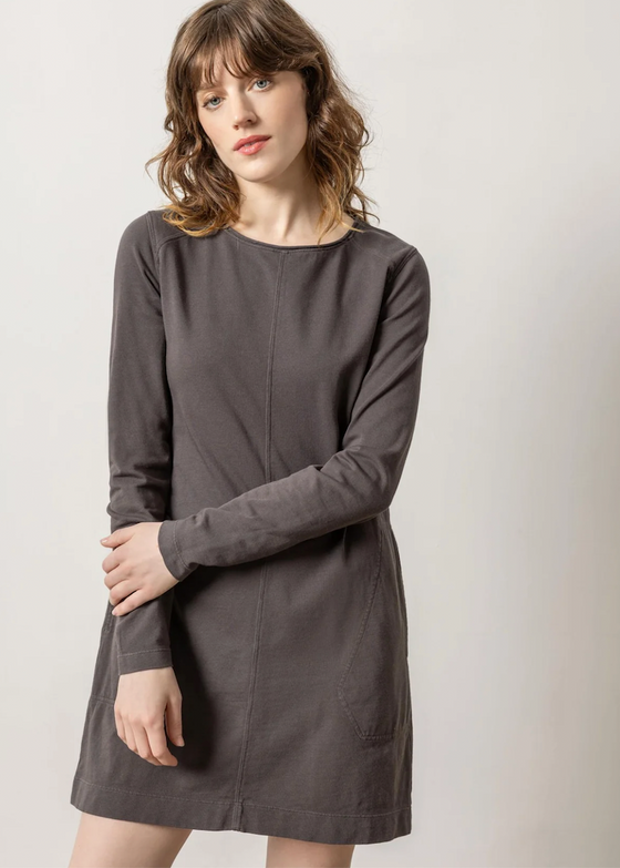 Lilla P | Front Seam Crewneck Dress