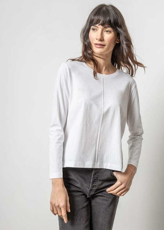 Lilla P | Front Seam Long Sleeve Tee