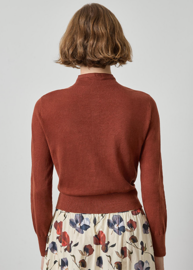 Lilla P | Funnel Neck Cardigan | Maplewood