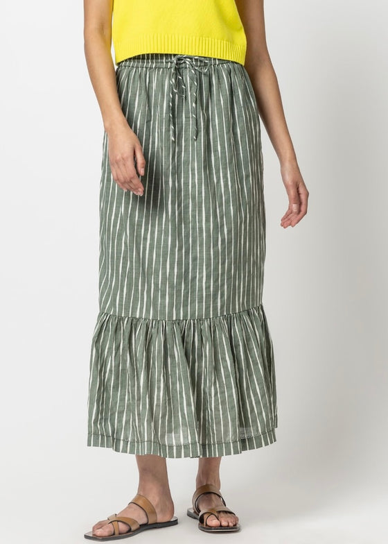 Lilla P | Long Peplum Skirt