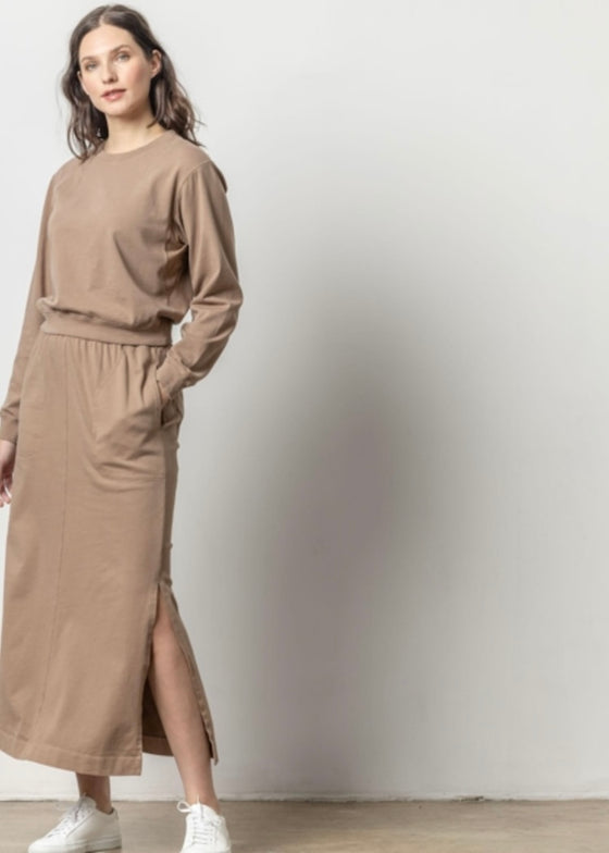 Lilla P | Maxi Skirt with Pockets