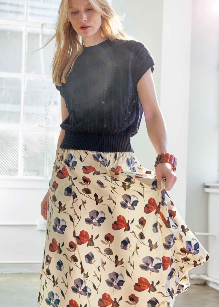 Lilla P | Novelty Stitch Wedge Sweater