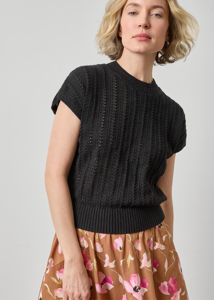 Lilla P | Novelty Stitch Wedge Sweater