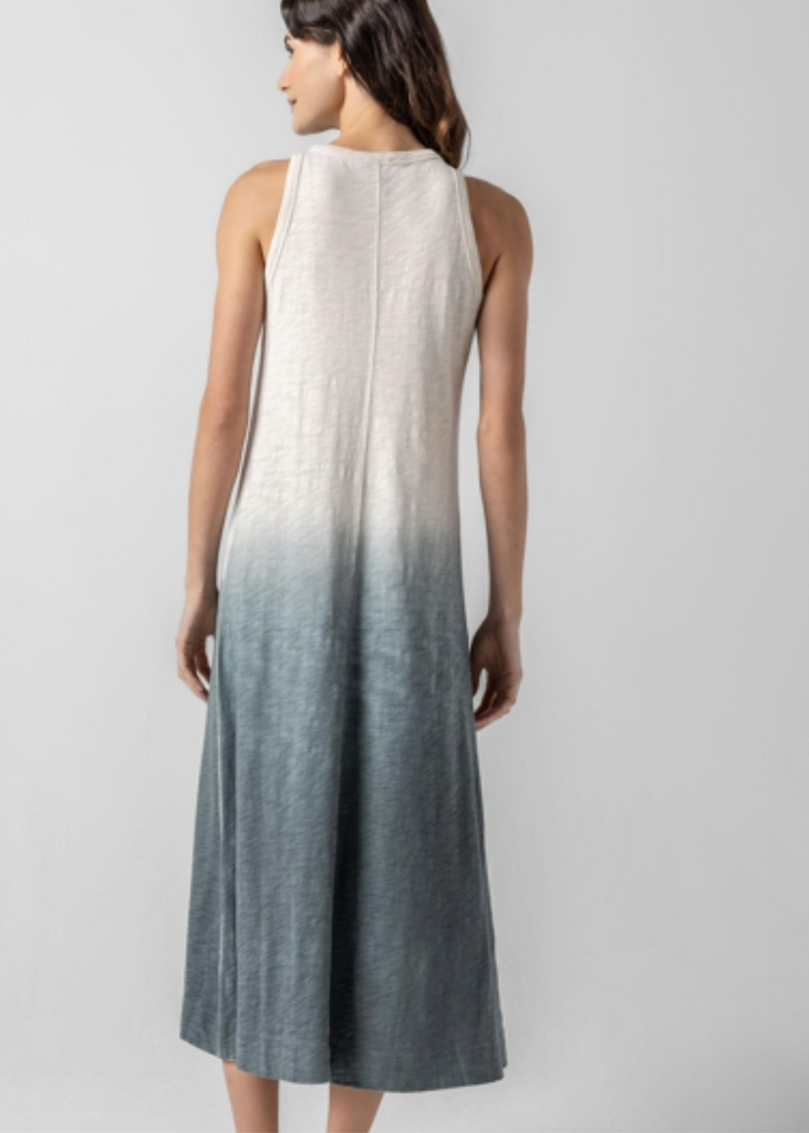 Lilla P | Ombre Jewel Neck Tank Dress | Vine